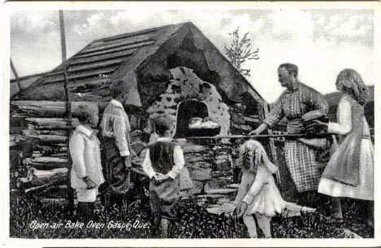 gaspe bake oven 1920