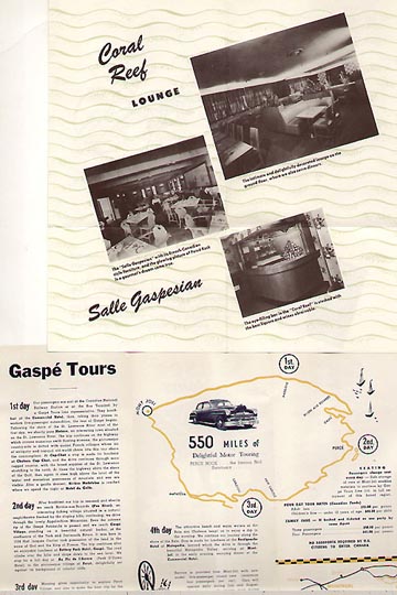 gaspe,travel brochures,1953(2of2)