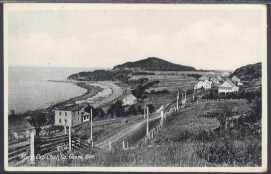 1930's mont cap chat co. gaspe,quebec