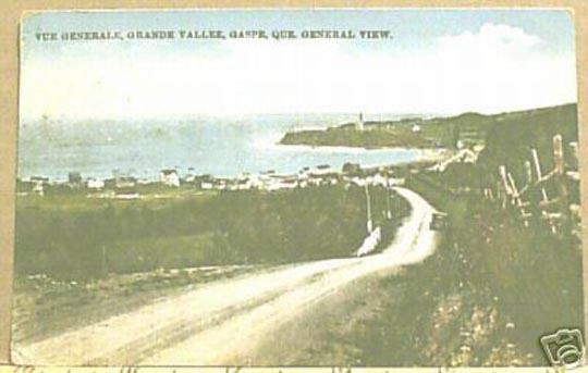 1935 - view of grande valley, quebec